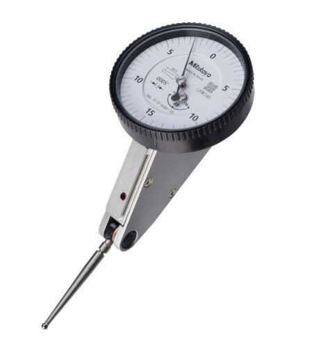 Mitutoyo 513-446-10T | Dial Test Indicator | Horizontal 20° Face | Series 513 | Full Set | Swivel Clamp | Stem 4/9.52 mm | Graduation 0.0005 inch | Range 0.06 inch - generaltechuae