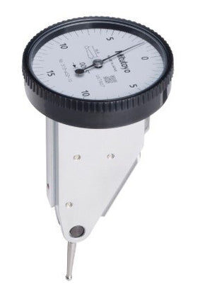 Mitutoyo 513-452-10T | Dial Test Indicator | Vertical Type | Series 513 | Full Set | Swivel Clamp | Stem 4/9.52 mm | Graduation 0.0005 inch | Range 0.03 inch