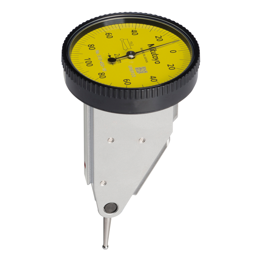 Mitutoyo 513-456-10E | Dial Test Indicator | Vertical Type | Series 513 | Basic Set | Stem 8 mm | Graduation 0.01 mm | Range 0.5 mm - generaltechuae