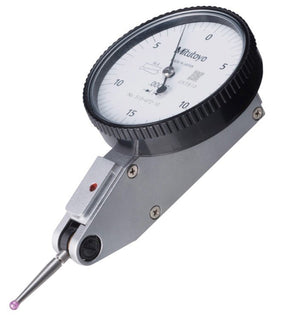 Mitutoyo 513-472-10E | Dial Test Indicator | Horizontal | Series 513 | Basic Set | Stem 9.52 mm | Graduation 0.0005 inch | Range 0.03 inch