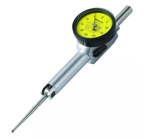 Mitutoyo 513-514-10T | Dial Test Indicator | Pocket Type | Series 513 | Full Set | Swivel Clamp | Stem 4/8 mm | Graduation 0.01 mm | Range 0.5 mm