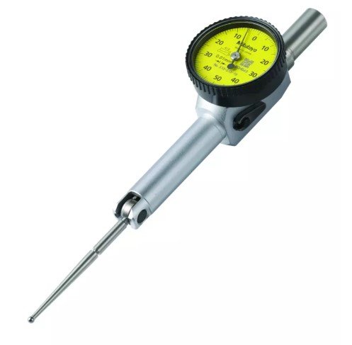 Mitutoyo 513-515-10T | Dial Test Indicator | Pocket Type | Series 513 | Full Set | Swivel Clamp | Stem 4/8 mm | Graduation 0.01 mm | Range 1 mm - generaltechuae