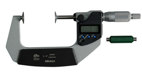 Mitutoyo 323-352-30 Digital Disc Micrometer IP65 Inch/Metric, 2-3", Disk=20mm - generaltechuae
