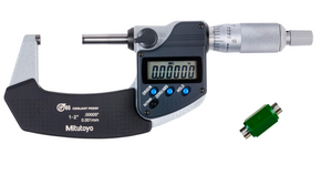 Mitutoyo  293-341-30 | Digital Micrometer IP65 | Inch/Metric Range 1 - 2" (25.4 - 50.8 mm) | w/o Output
