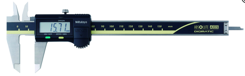 Mitutoyo 500-181-30 Digital ABS AOS Caliper, 0-150mm - generaltechuae