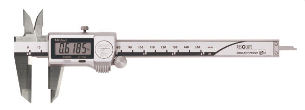 Mitutoyo 500-738-20 Digital ABS Caliper Coolant Proof IP67, In/Met, 0 - 200 mm (0 - 8") - generaltechuae