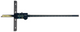 Mitutoyo 571-214-10 ABSOLUTE Digimatic Depth Gauge 0-450mm / 0-18", Resolution0.01 mm (.0005") - generaltechuae