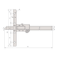 Mitutoyo 571-217-10 ABSOLUTE Digimatic Depth Gauge 0-1000mm / 0-40", Resolution 0.01 mm (.0005") - generaltechuae