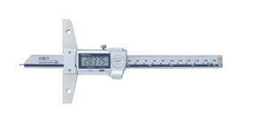 Mitutoyo 571-311-20 | Digital ABS Depth Gauge | Series 571 | Pin Type | Digital Step 0.005 Inch | Range 0 to 6 Inch | Weight 207 g