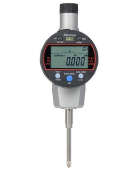 Mitutoyo 543-591B-10 | Digital Indicator | Series 543 | Type Calculation ID-C | Hysteresis 0.0001 Inch | Repeatability 0.0001 Inch | Range 1 Inch  | Diameter 8 mm | Weight 190 g