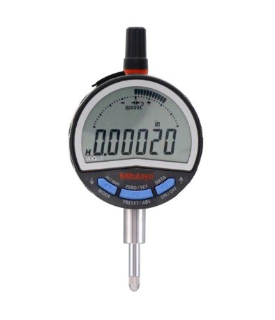 Mitutoyo 543-702B | Digital Indicator ID-C | Series 543 | Type ASME/ANSI | Digital Step 0.00002 Inch | Hysteresis 0.00008 Inch | Range 0.5 Inch  | Diameter 9.52 mm | Weight 165 g - generaltechuae