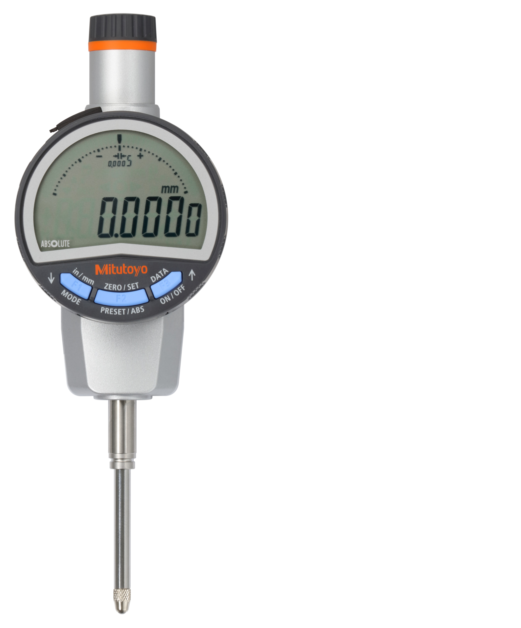 Mitutoyo 543-721B | Digital Indicator ID-C | Inch/Metric | Range  1" | Resolution  0.00002" |  Flat Back Plate - generaltechuae
