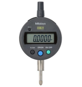 Mitutoyo 543-783-10 | Digital Indicator ID-S | Series 543 | Type ASME/ANSI | Digital Step 0.0005 Inch | Hysteresis 0.001 Inch | Range 0.5 Inch | Diameter 9.52 mm | Weight 150 g
