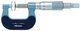 Mitutoyo 169-204 Disc Micrometer, Non-Rotating Spindle 1-2", Disk=20mm - generaltechuae