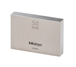Mitutoyo 611628-131 | Gauge Block | Metric | Inspection Cert. BS | Grade 1 | Steel | Length 18mm