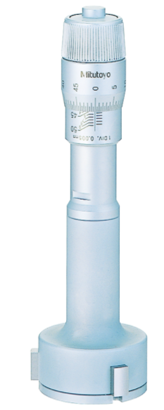 Mitutoyo 368-779, 3-Holtest (Type II) Three-Point Bore Micrometer Economy Type, Range 225 - 250 mm, Graduation 0.005 mm - generaltechuae