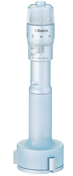 Mitutoyo 368-881, 3-Holtest (Type II) Three-Point Bore Micrometer Economy Type, Range 11 - 12", Graduation.0002" - generaltechuae