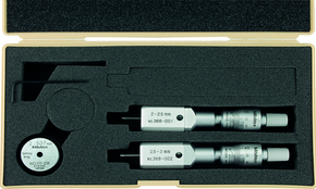 Mitutoyo 368-906 2-Point Internal Micrometer Holtest Set 2-3mm (2 pcs.) - generaltechuae
