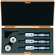 Mitutoyo 368-907 2-Point Internal Micrometer Holtest Set 3-6mm (3 pcs.) - generaltechuae