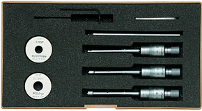 Mitutoyo 368-911 3-Point Internal Micrometer Holtest Set 6-12mm (3 pcs.) - generaltechuae