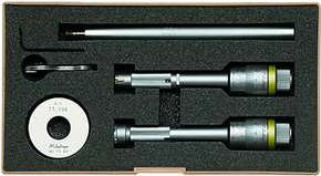 Mitutoyo 368-912 3-Point Internal Micrometer Holtest Set 12-20mm (2 pcs.) - generaltechuae