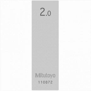 Mitutoyo 611612-131 | Gauge Block | Material Steel | Grade 1 | Size 2 mm