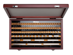 Mitutoyo 516-971-10 | 88-piece Steel Gauge Block Set, Metric, Grade 1