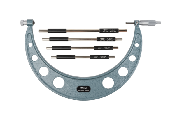 Mitutoyo 104-141A | Interchangeable Anvil Micrometer | Range 200 - 300 mm Metric | Graduation 0.01 mm - generaltechuae