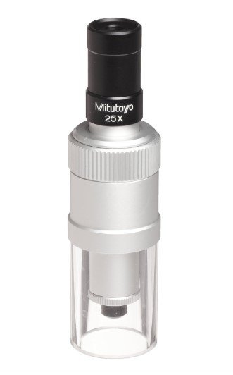 Mitutoyo 183-202 | Pocket Magnifier | With Stand | Series 183 | Magnification 25X - generaltechuae