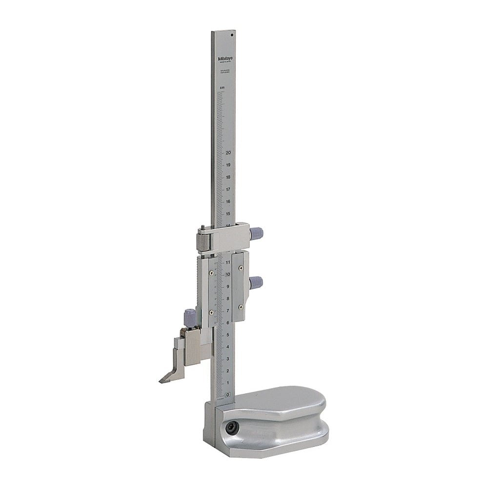 Mitutoyo 506-208 Lightweight Double Scale Vernier Height Gauge 0-200mm / 0-8" - generaltechuae