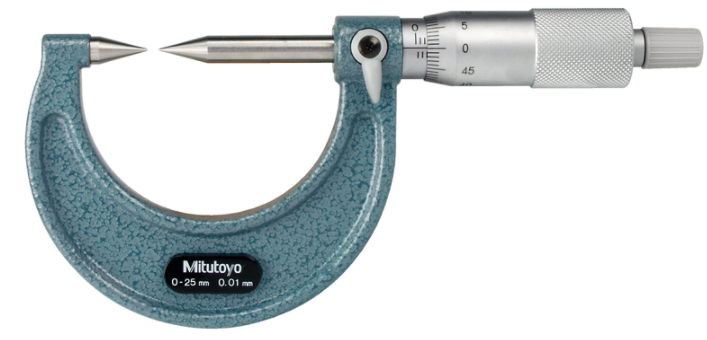 Mitutoyo 112-167 Point Micrometer with Carbide Tip
50-75mm, 15° Tip - generaltechuae