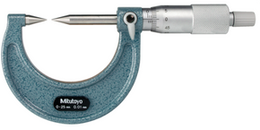 Mitutoyo 112-202 Point Micrometer with Hardened Tip
25-50mm, 30° Tip - generaltechuae