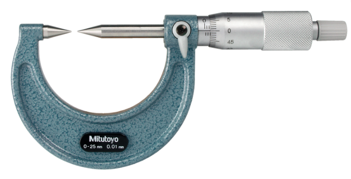 Mitutoyo 112-216 Point Micrometer with Carbide Tip
75-100mm, 30° Tip - generaltechuae