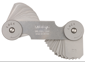 Mitutoyo 186-102 Radius Gauge 17/64-1/2", - generaltechuae
