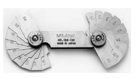 Mitutoyo 186-110 Radius Gauge 0.4-6mm, 18 Pairs - generaltechuae