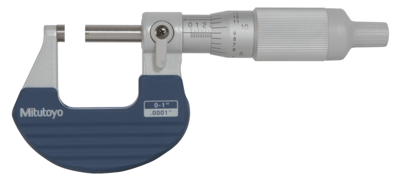 Mitutoyo 102-717 | Ratchet Thimble Micrometer | Range 0-1", Graduation 0.0001" - generaltechuae