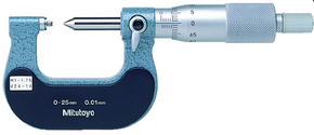 Mitutoyo 125-114 Screw Thread Micrometer
50-75mm, 3.5-5mm/8-5TPI - generaltechuae