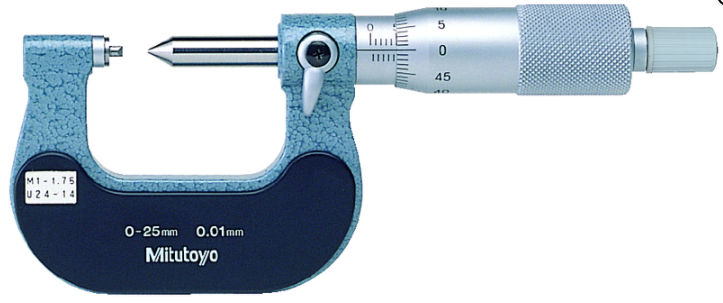Mitutoyo 125-118 Screw Thread Micrometer
75-100mm, 2-3mm/13-9TPI - generaltechuae