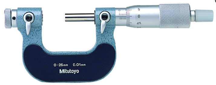 Mitutoyo 126-125 Screw Thread Micrometer Interchangeable Tips, 0-25mm - generaltechuae