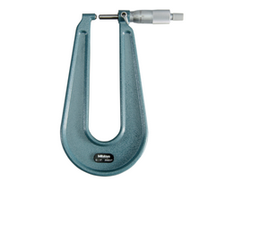 Mitutoyo  118-120 Sheet Metal Micrometer 0-1", Spherical Anvil/Spindle, 6" Throat - generaltechuae