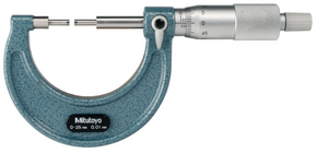 Mitutoyo 111-215 Spline Micrometer 0-25mm, 2mm Measuring Face - generaltechuae