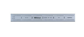 Mitutoyo 182-262 | Steel Rule | Fully-Flexible Rule | Series 182 | Accuracy ±0.008 inch | Width 0.75 inch | Range 0 to 24 inch