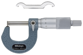 Mitutoyo 115-302 Tube Micrometer Pin Anvil Flat Spindle, 0-25mm - generaltechuae