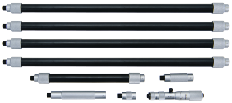 Mitutoyo 139-182 Tubular Inside Micrometer with Extension 4-84" - generaltechuae