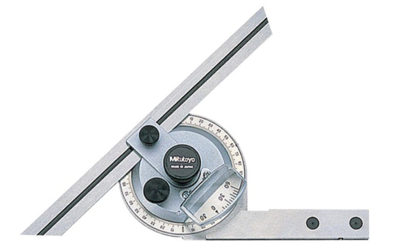Mitutoyo 187-904-10 | Universal Protractor | Series 187 | Blade Length 6 inch - generaltechuae