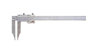 Mitutoyo 534-103 | Vernier Caliper | Series 534 | With Long Jaw and Fine Adjustment | Graduation 0.05 mm | Accuracy ±0.16 mm | Range 0 to 750 mm | Weight 3100 g