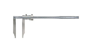 Mitutoyo 534-118 | Vernier Caliper | Series 534 | With Long Jaw and Fine Adjustment | Graduation 0.001 Inch | Accuracy ±0.0025 Inch | Range 0 to 20 Inch | Weight 3500 g