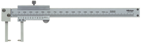 Mitutoyo 536-152 Vernier Neck Caliper Point Jaw Outside 0 - 150 mm, Graduation 0.05 mm - generaltechuae