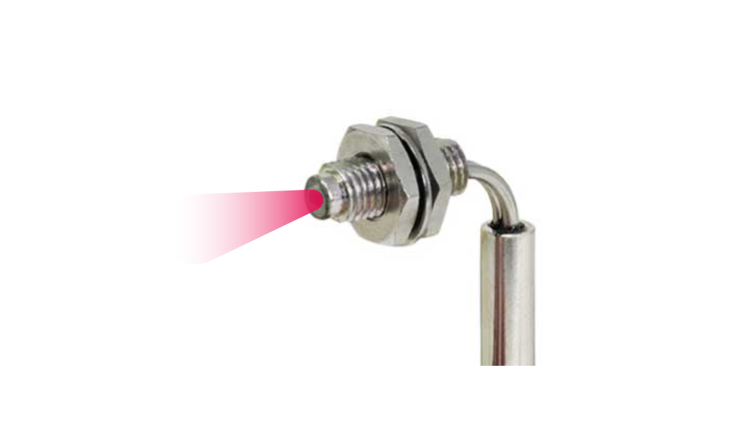 OPTEX FA NF-DB09 | Diffuse-Reflective Fibre Optic Cable | M6, Elbow type, Free-cut