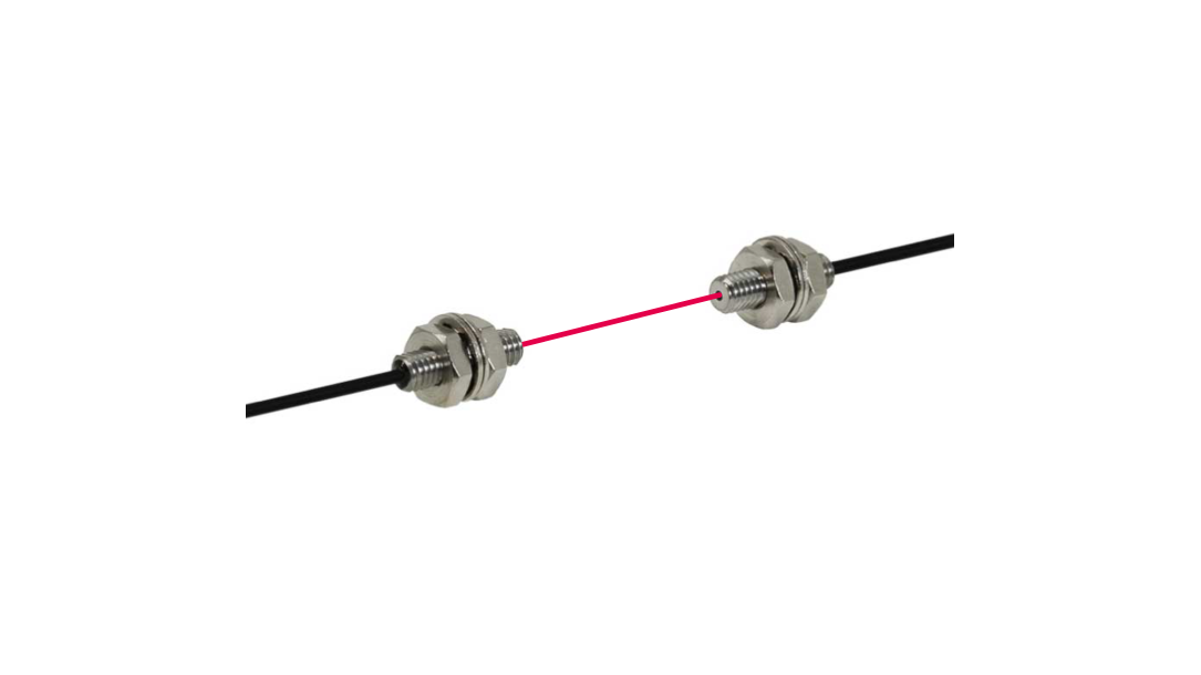 OPTEX FA NF-TR02 | Through-Beam Fibre Optic Cable | M3, Free-Cut